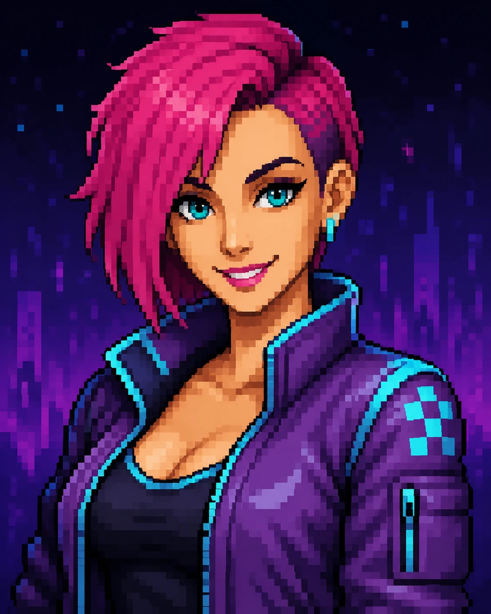 Pixel Nova, pixel art